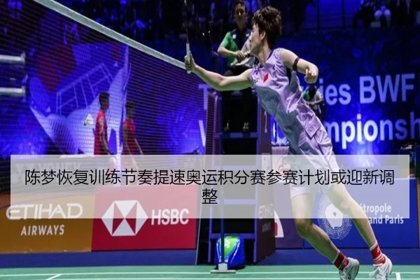 陈梦恢复训练节奏提速奥运积分赛参赛计划或迎新调整